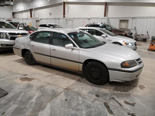 2G1WF52E019138684 - 2001 CHEVROLET IMPALA SILVER photo 4