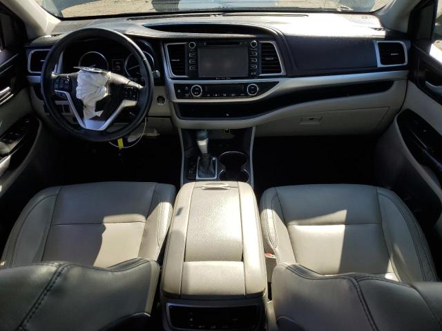 5TDJKRFH0GS295169 - 2016 TOYOTA HIGHLANDER XLE GRAY photo 8