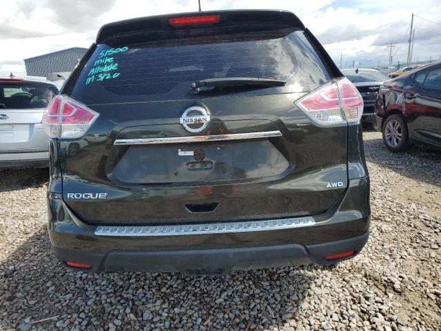 KNMAT2MV7GP659417 - 2016 NISSAN ROGUE S BROWN photo 6