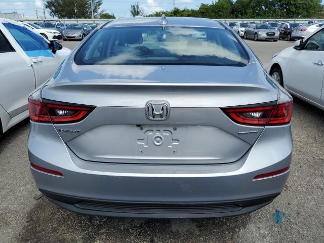 19XZE4F17KE020403 - 2019 HONDA INSIGHT LX SILVER photo 6