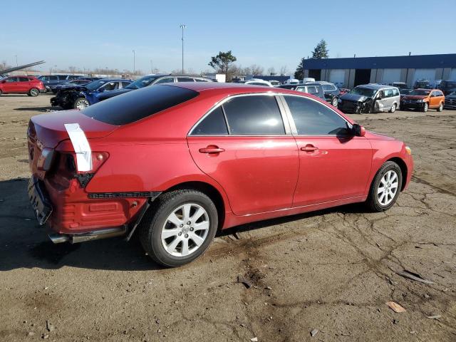 4T1BK46K77U025950 - 2007 TOYOTA CAMRY LE RED photo 3