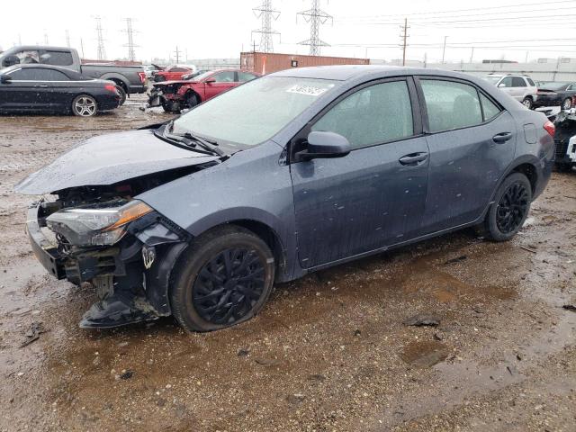 5YFBURHE3HP668975 - 2017 TOYOTA COROLLA L GRAY photo 1