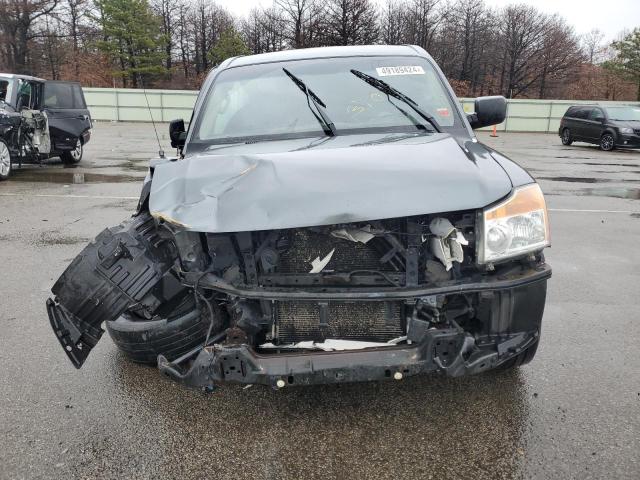 1N6AA0CH9EN511295 - 2014 NISSAN TITAN S GRAY photo 5