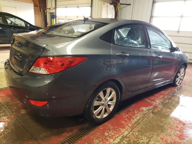 KMHCU4AE5CU235327 - 2012 HYUNDAI ACCENT GLS GRAY photo 3