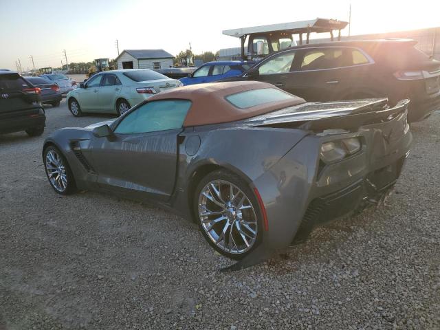 1G1YS3D61G5607009 - 2016 CHEVROLET CORVETTE Z06 2LZ GRAY photo 2