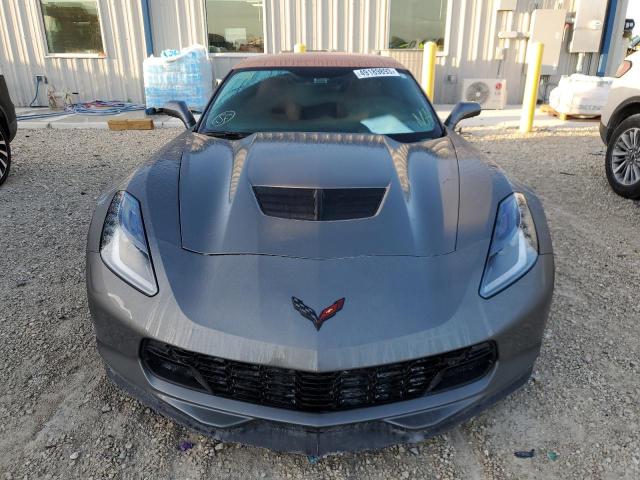 1G1YS3D61G5607009 - 2016 CHEVROLET CORVETTE Z06 2LZ GRAY photo 5