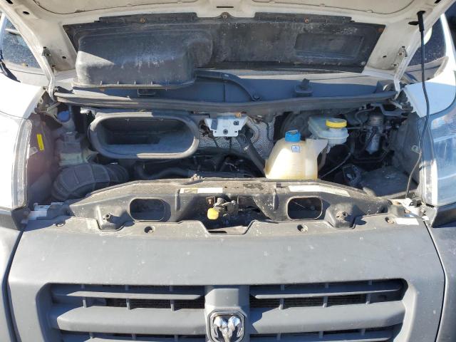 3C6TRVDG5EE105372 - 2014 RAM PROMASTER 2500 HIGH WHITE photo 11