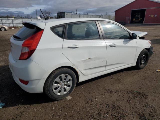 KMHCT5AE9GU238262 - 2016 HYUNDAI ACCENT SE WHITE photo 3