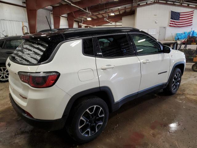 3C4NJDDB8KT811508 - 2019 JEEP COMPASS TRAILHAWK WHITE photo 3