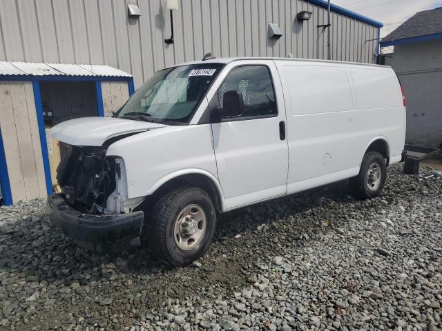 1GCWGAFP7N1243497 - 2022 CHEVROLET EXPRESS G2 WHITE photo 1