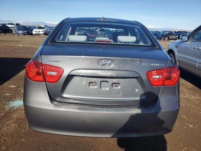 KMHDU46D78U333111 - 2008 HYUNDAI ELANTRA GLS GRAY photo 6