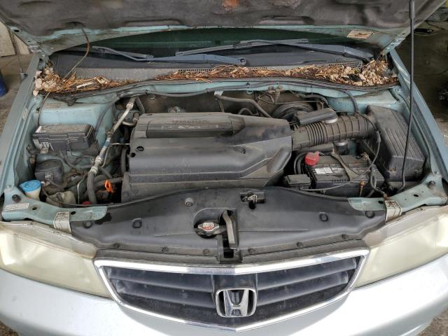 2HKRL18653H500109 - 2003 HONDA ODYSSEY EX TURQUOISE photo 12