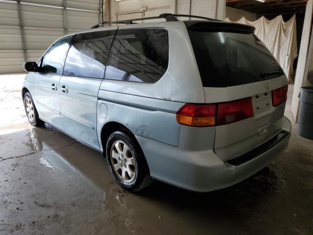 2HKRL18653H500109 - 2003 HONDA ODYSSEY EX TURQUOISE photo 2