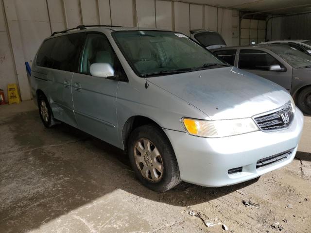 2HKRL18653H500109 - 2003 HONDA ODYSSEY EX TURQUOISE photo 4