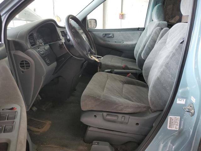 2HKRL18653H500109 - 2003 HONDA ODYSSEY EX TURQUOISE photo 7