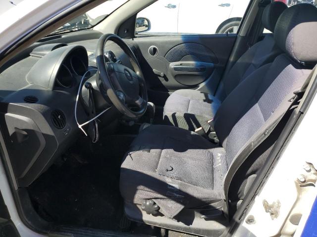 KL1TD66607B731582 - 2007 CHEVROLET AVEO BASE Ağ foto 7