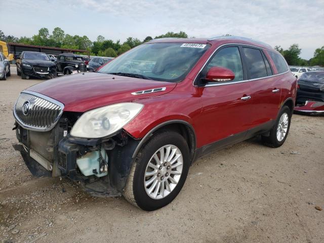 5GAKRCED8CJ116140 - 2012 BUICK ENCLAVE RED photo 1