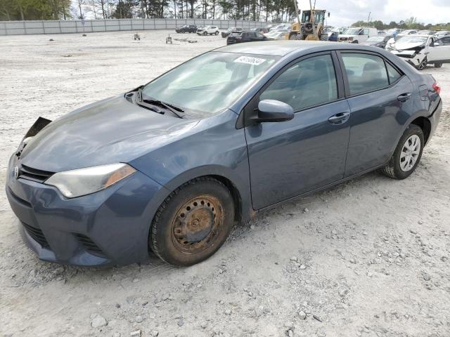 2T1BURHE5EC176508 - 2014 TOYOTA COROLLA L BLUE photo 1