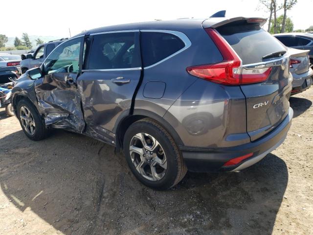 5J6RW1H84JA008274 - 2018 HONDA CR-V EXL GRAY photo 2