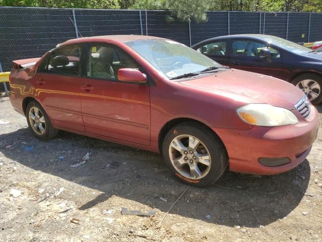 1NXBR32E05Z455953 - 2005 TOYOTA COROLLA CE BURGUNDY photo 4