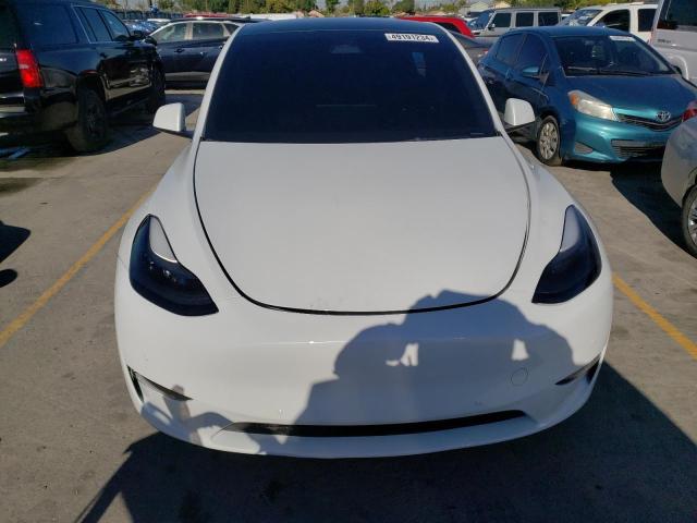 7SAYGDEF9NF551106 - 2022 TESLA MODEL Y WHITE photo 5