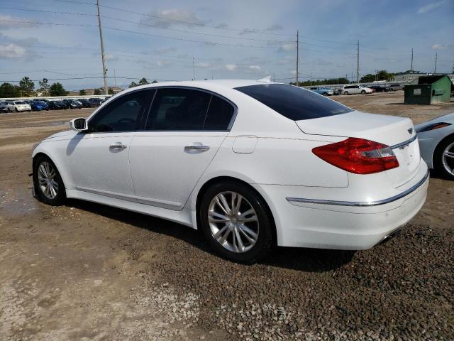 KMHGC4DD4EU263582 - 2014 HYUNDAI GENESIS 3.8L WHITE photo 2