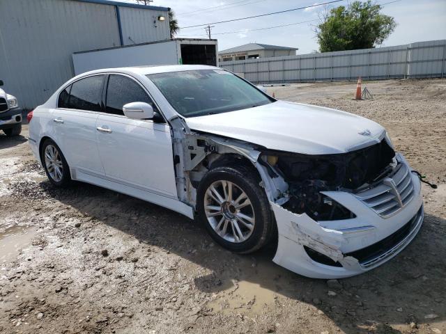 KMHGC4DD4EU263582 - 2014 HYUNDAI GENESIS 3.8L WHITE photo 4