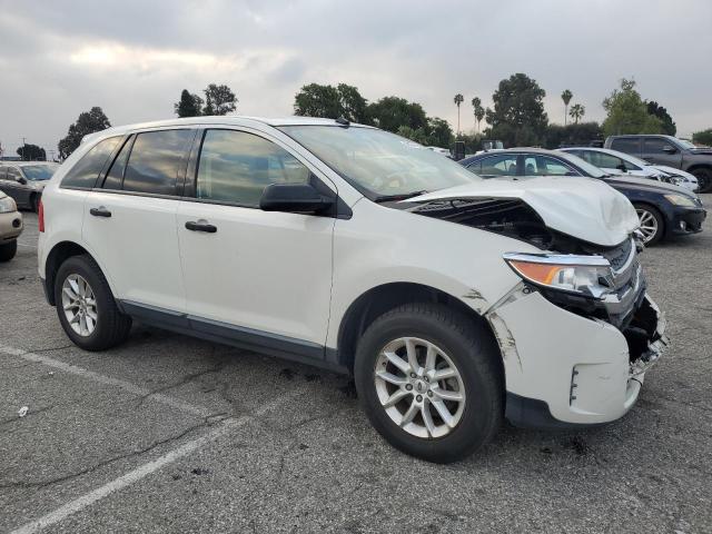 2FMDK3GC9DBC85455 - 2013 FORD EDGE SE WHITE photo 4