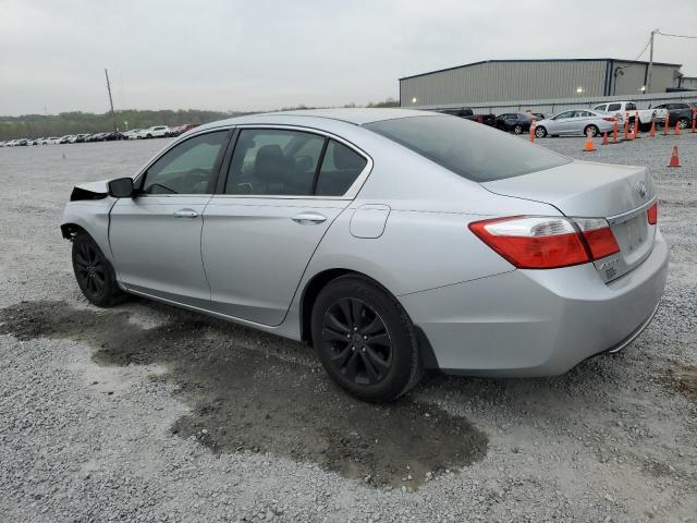 1HGCR2F3XDA068663 - 2013 HONDA ACCORD LX SILVER photo 2