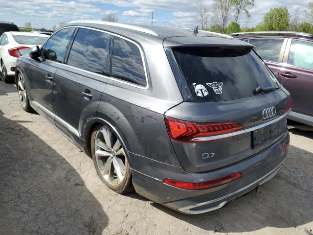 WA1VXAF78MD040900 - 2021 AUDI Q7 PRESTIGE GRAY photo 2