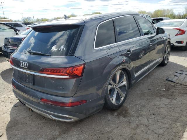 WA1VXAF78MD040900 - 2021 AUDI Q7 PRESTIGE GRAY photo 3