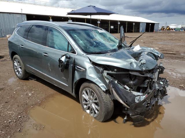 5GAEVCKW6PJ227919 - 2023 BUICK ENCLAVE AVENIR 绿色 照片 4