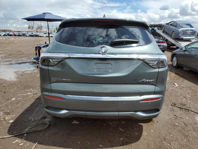 5GAEVCKW6PJ227919 - 2023 BUICK ENCLAVE AVENIR 绿色 照片 6