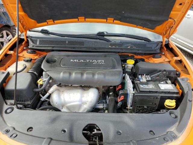 1C3CDFEBXED840628 - 2014 DODGE DART GT ORANGE photo 11