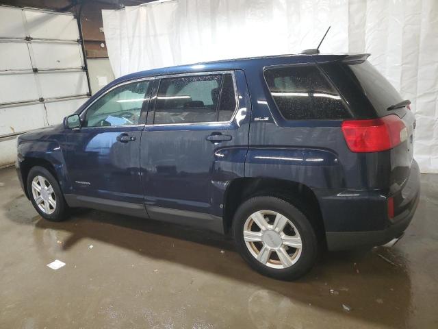 2GKALMEK6G6250250 - 2016 GMC TERRAIN SLE BLUE photo 2