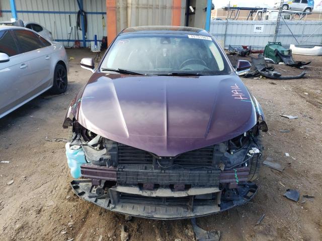 3LN6L2LU5DR824010 - 2013 LINCOLN MKZ HYBRID BURGUNDY photo 5