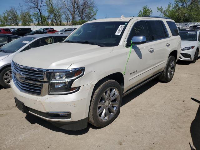 1GNSKCKC8FR579357 - 2015 CHEVROLET TAHOE K1500 LTZ WHITE photo 1