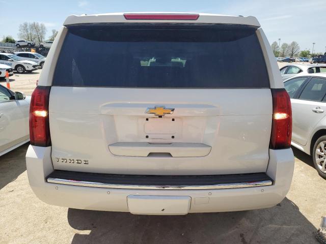 1GNSKCKC8FR579357 - 2015 CHEVROLET TAHOE K1500 LTZ WHITE photo 6