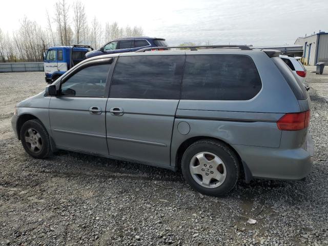 2HKRL18631H510439 - 2001 HONDA ODYSSEY EX GRAY photo 2