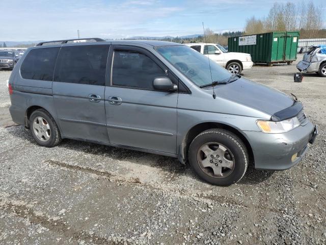 2HKRL18631H510439 - 2001 HONDA ODYSSEY EX GRAY photo 4