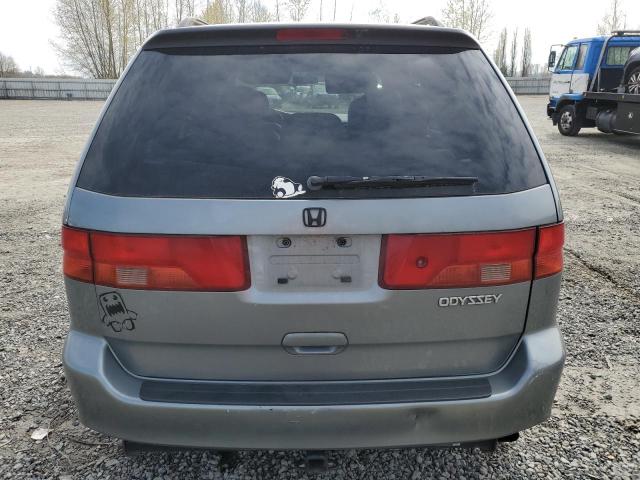 2HKRL18631H510439 - 2001 HONDA ODYSSEY EX GRAY photo 6