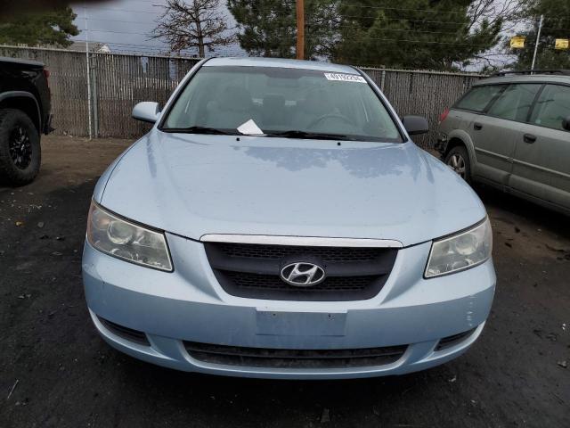 5NPET46C88H319408 - 2008 HYUNDAI SONATA GLS BLUE photo 5