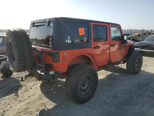 1C4BJWFG5FL668171 - 2015 JEEP WRANGLER RUBICON ORANGE photo 3