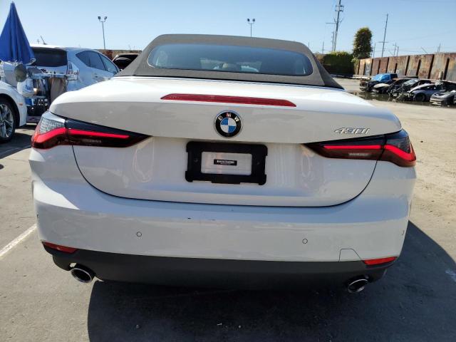 WBA23AT04NCK48322 - 2022 BMW 430I WHITE photo 6