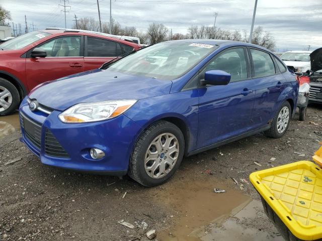 1FAHP3F25CL349382 - 2012 FORD FOCUS SE BLUE photo 1