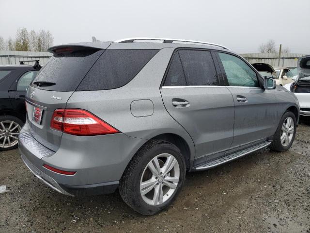 4JGDA5HB5DA189810 - 2013 MERCEDES-BENZ ML 350 4MATIC GRAY photo 3