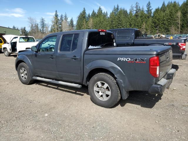 1N6AD0EV7AC408781 - 2010 NISSAN FRONTIER CREW CAB SE GRAY photo 2