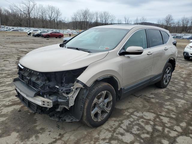 5J6RW2H88HL034364 - 2017 HONDA CR-V EXL BEIGE photo 1