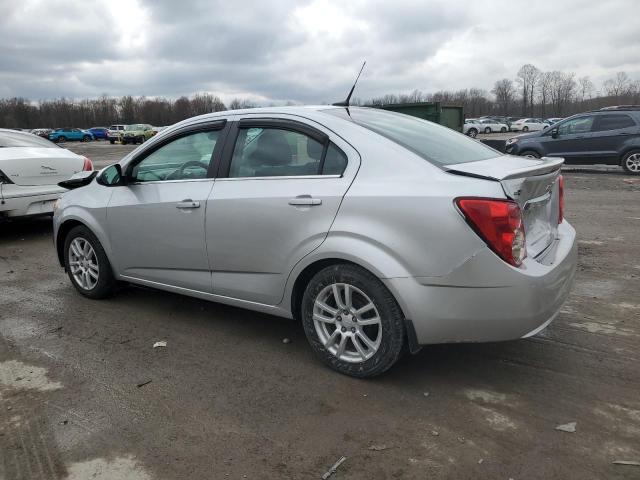 1G1JC5SG6D4241524 - 2013 CHEVROLET SONIC LT SILVER photo 2