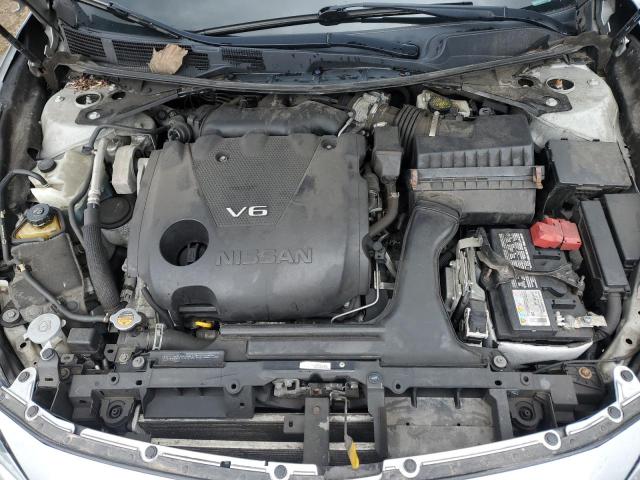 1N4AA6AV9KC371986 - 2019 NISSAN MAXIMA S SILVER photo 11